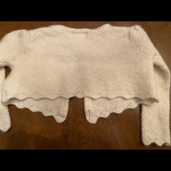 Ralph Lauren 12M white cardigan - Picture 3 of 3